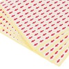 PATIKIL Small Arrow Stickers 0.5x0.4, Self Adhesive Rectangle Product Inspection