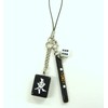Mini Black Mahjong 3-piece Set Strap [East]