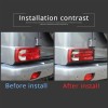 carmotion88 Steel Car Tail Light Covers For Benz G-Class 2007-2018