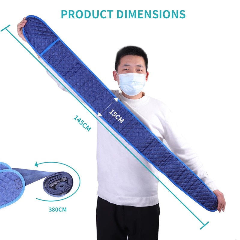 ENLUNTRA Medical Bed Restraint Strap for Elderly，Anti-Fall Waist Belt for