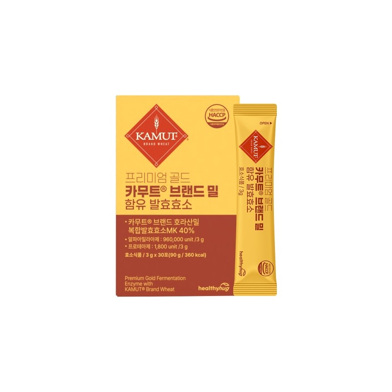 Healthy Hug Premium Gold Fermented Enzymes with Kamut® Brand Wheat