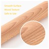 CTForest Pack of 6 Beech Wood Rolling Pin, Beech Wood