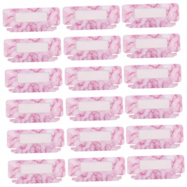 FOMIYES 40pcs Marble Eyelash Packaging Box Lightweight Eyelash Storage Case Transparent Window for Easy Organization for Travel Dating and Everyday Use