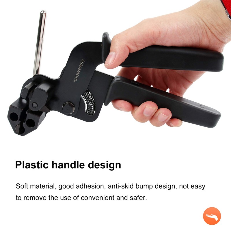 Knoweasy Stainless Steel Cable Tie Gun, Cable Tie Tool and