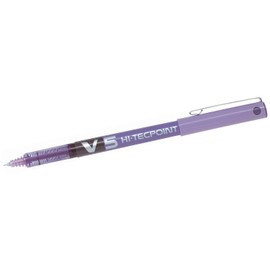 Pilot 100101208 - V5 Violet Hi Tec Liquid Rollerball 0.5mm PK12