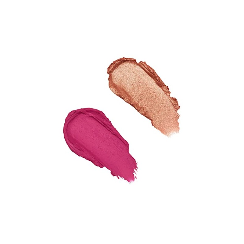 Revolution Beauty London, Blush Stick and Illuminator, Champagne Shine, Blush