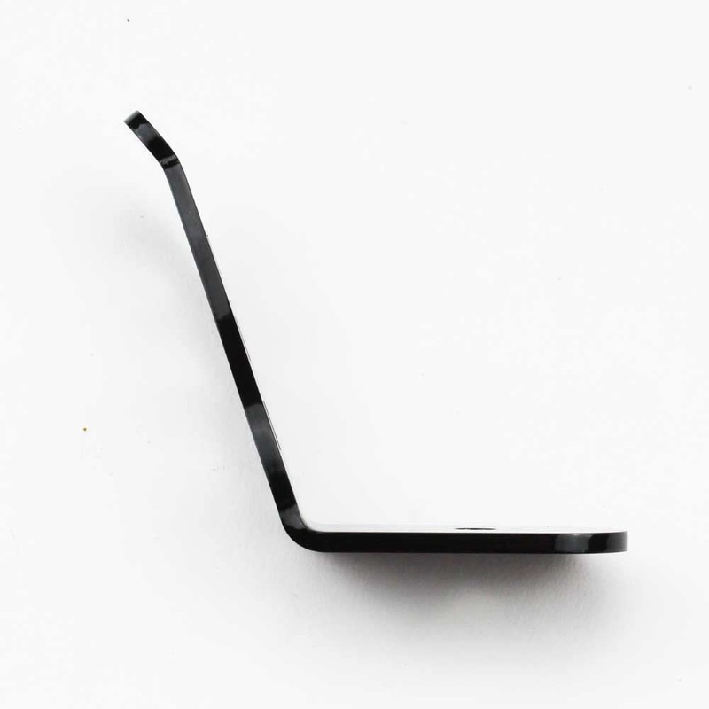 Aeromach GLOSS BLACK 2" Bolt-On Kickstand Extension With Hardware For