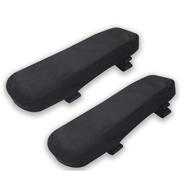 2Pc Memory Foam Armrest Cushions Support Elbow Arm Rest Cover Chair Armrest Pad