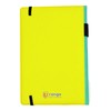EJRange A5 Lined Notebook-Thick 100gsm Paper, Durable PU Leather Cover,
