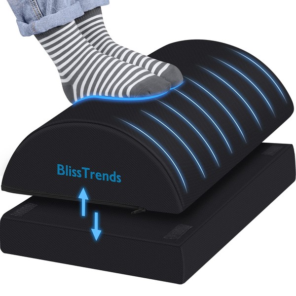 BlissTrends Foot Rest for Under Desk at Work-Versatile Foot Stool