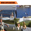 Fishing Lure Spinner Bait, 12pcs Spoon Lures Hard Metal Fishing