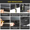 Riasdy Metal Front Door Storage Box, Door Side Insert Organizer
