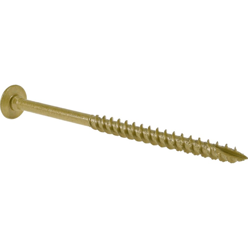 Power Pro 47879 Lag Screws, #5/16 x 6, Star Drive