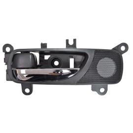 Aftermarket Products Interior Inner Inside Door Handle Black Chrome Rear Left Driver Side fits Lexus