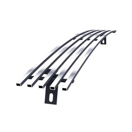 APS Compatible with Ford Expedition & F-150 4WD 1997-1998 Lower Bumper 304 Stainless Steel Chrome Polished 8x6 Billet Front Grill Grille Insert F85038C