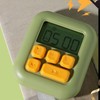 Digital Kitchen Timer Cute Precise Magnetic Easy Operation Clear Alarm