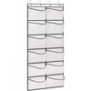 KIMBORA Over The Door Shoe Organizer 12 Large Mesh Pockets