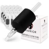 WARRIOR Tattoo Tubes/Disposable Tattoo Grip with Long Tip Made of