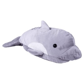 Happy Feet Slippers Dolphin Animal Slippers for Adults and Kids, Cozy and Comfortable, As Seen on Shark Tank (X-Large)