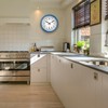 JENLYSTIME 12 Inch Retro Wall Clock,Classic Day of The Week