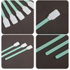 100 PCS Professional Cleaning Swab Sticks,Square Lint Swab,for Camera, Lab,Inkjet