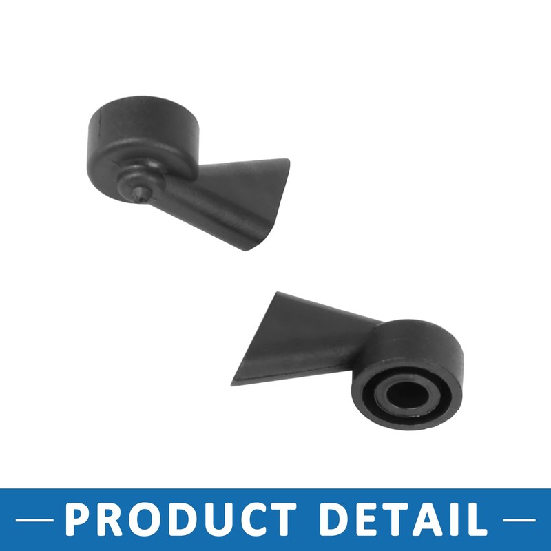 A ABSOPRO Rear Windshield Washer Sprayer Nozzle 8E9955985 Plastic (Set
