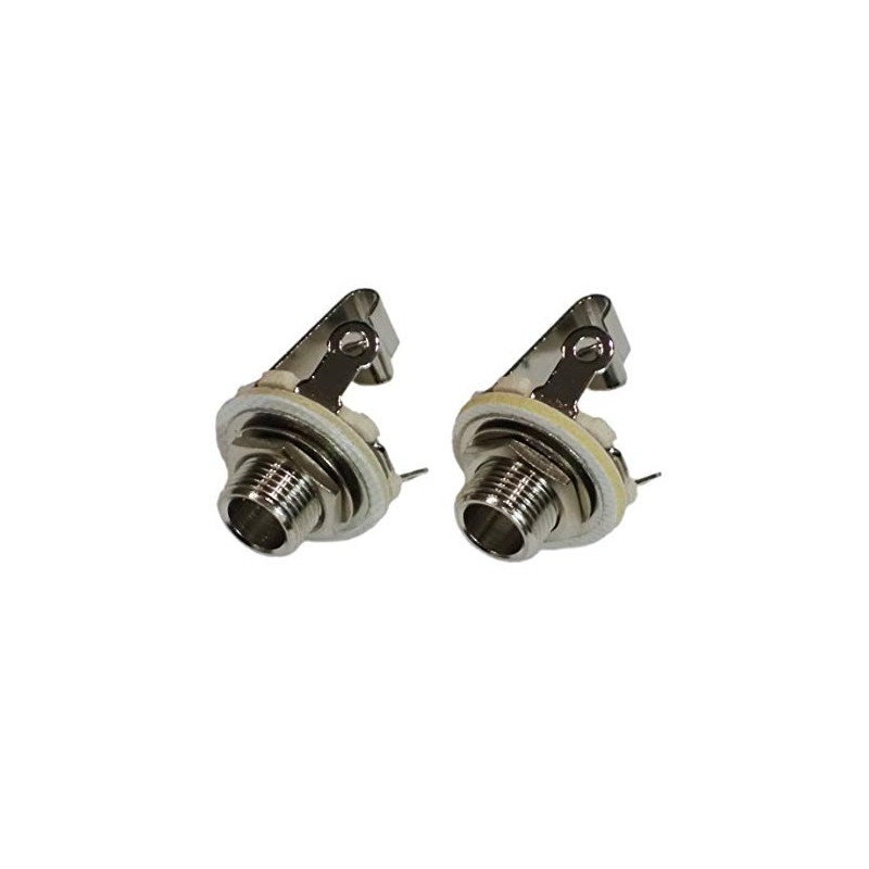 Mono Jack 6.35mm Input/Output Open Jack Female for Phone Plug