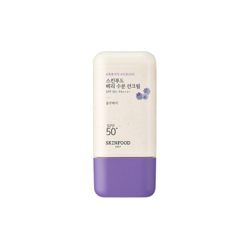 SKINFOOD Berry Moisture Organic Tea Sun Cream 50ml+50ml / 스킨푸드