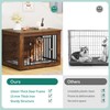 YITAHOME 43.7" L Dog Crate Furniture for Large Dog, 2-in-1