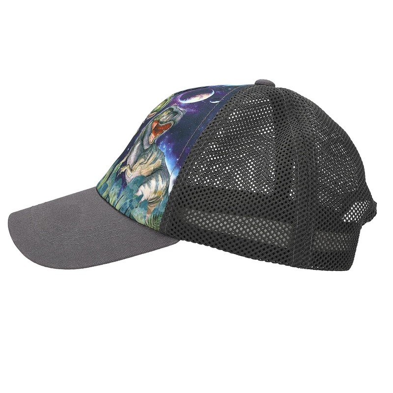 Depesche 13513 Dino World Galaxy Printed Cap in Dark Blue