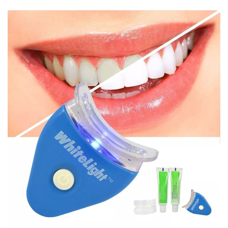Total Supplier White Light Blanqueador De Dientes 10 Minutos Lámpara