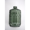 Hzxcuim 18oz Green Glass Soap Dispenser, Refillable Kitchen, Bathroom Thick