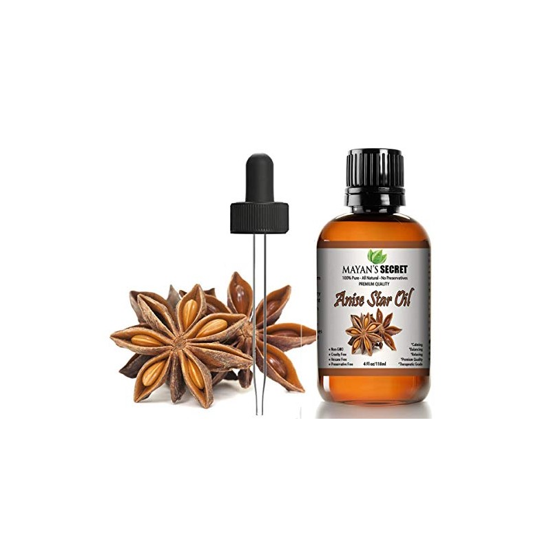 Mayan's Secret - 4oz Anise Star Essential Oil 100% Pure
