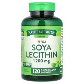 Ultra Nature's Truth Ultra Soya Lecithin Softgels, 1200 mg, 120 count