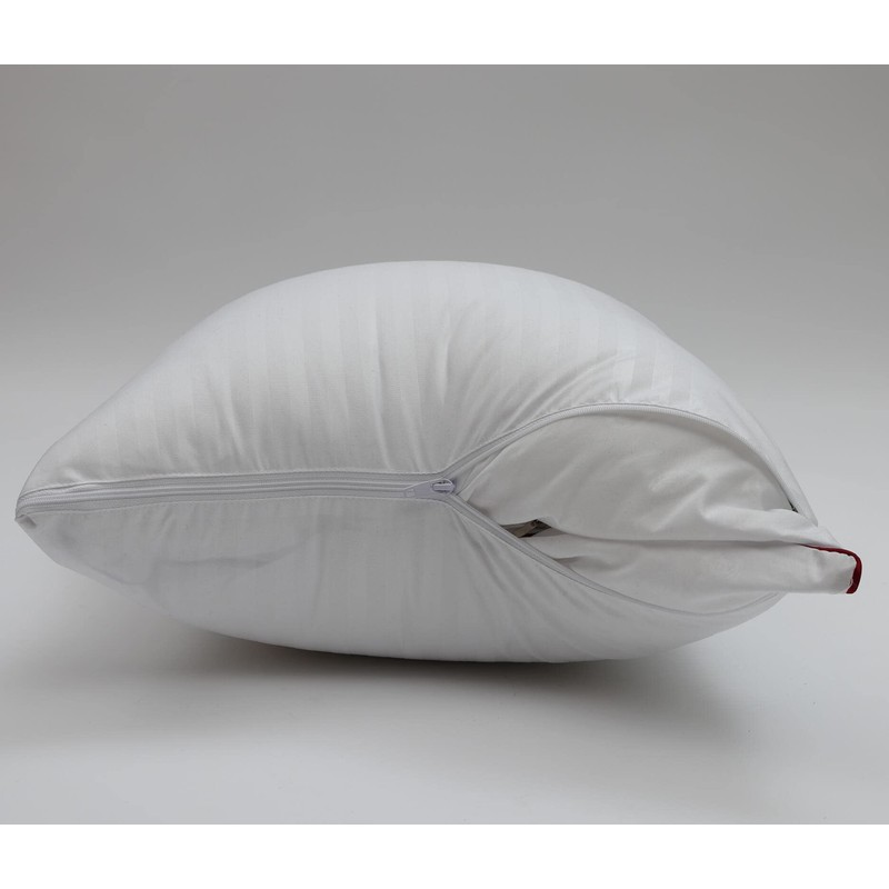 Feather Proof Euro Pillow Protectors 28x28 Waterproof Cover for Goose