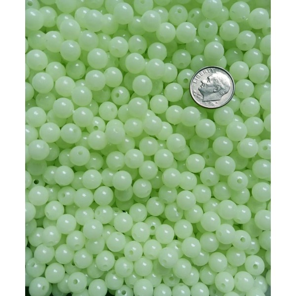 JOLLY STORE Crafts® 8mm Round Glow in the Dark Beads