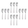 ANNOVA Kids Silverware 12 Pieces Children's Safe Flatware Set Stainless