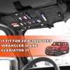 JYMAOYI Sun Visor Organizer Compatible with Wrangler JL & JT