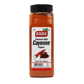 Generic Badia Pimienta Roja Cayena 453.6g Badia Cayenne Pepper 16oz Badia Pepper Red Ground (CAYENNE) – 16 OZ