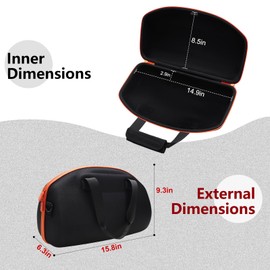 LTGEM Case Compatible with DOSS Extreme Boom+ / DOSS Extreme Pro Outdoor Speaker, Case Only