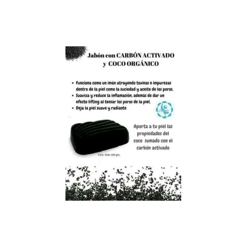 Jabón Sheló Nabel Facial Carbón Activado Pack 3x100g Piel Grasa