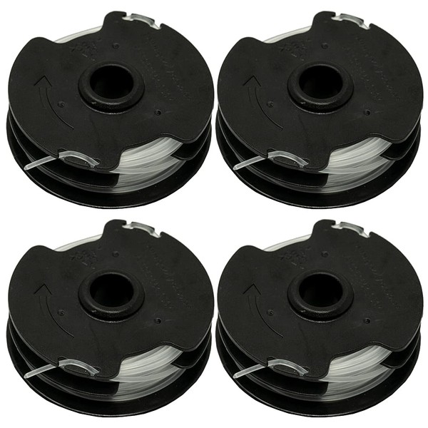 Odashen 4 Pack Grass Trimmer Spool Replacement for Parkside Cordless