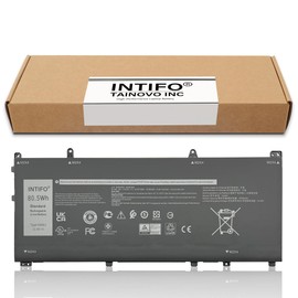 INTIFO 80.5Wh VG661 Laptop Battery Compatible with Dell Alienware X14 R1 R2 Series 0GD3C9 GD3C9 0V4N84 V4N84 Notebook [11.4V 6709mAh 6-Cell]