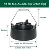 Quantfire Cast Iron Cap for Big Green Egg Dual Function