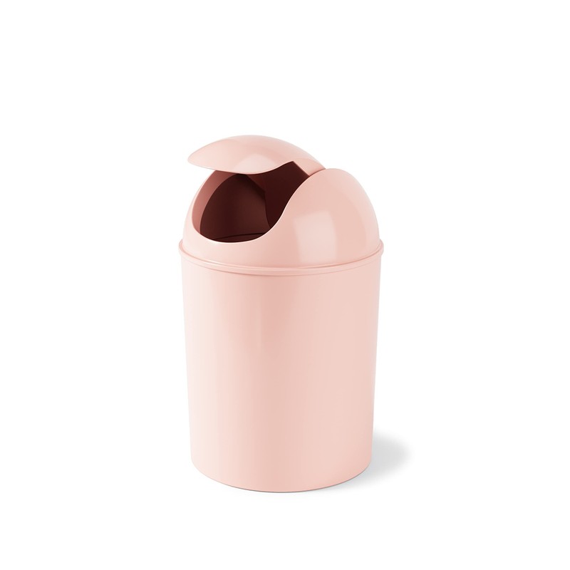 Umbra 1.25-Gallon Mini Waste Can w/Swing-Top Lid - Small Garbage