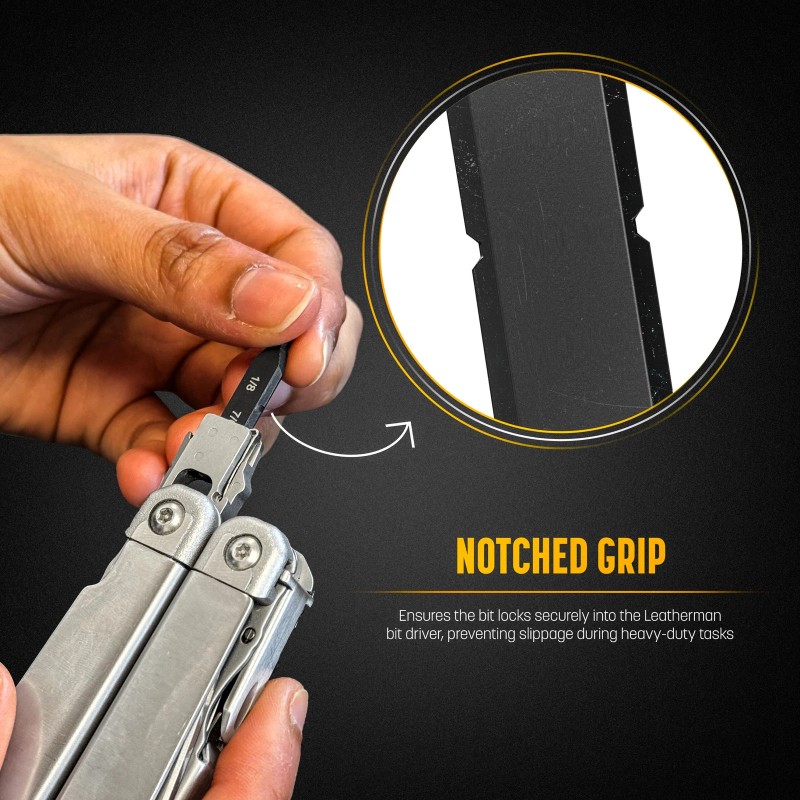 Galvanox 21PC Flat Bit Kit for Leatherman – S2 Steel