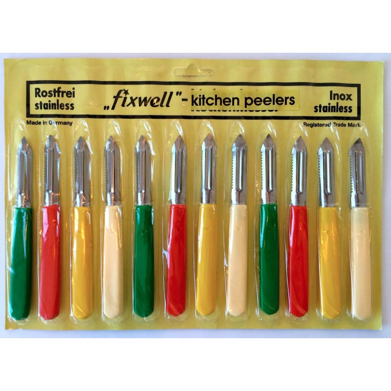 Fixwell Set of 12 Peelers - Fixwell Knives - Made