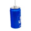 Kurt Adler 3.25-Inch Glass Bud Light Can Ornament