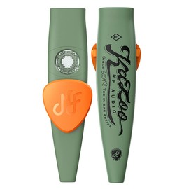 Kazoo Nosing Solo Whistle Music Lovers Kazoo Instrument Aluminum Band Party Accompaniment Whistle 6 Colors (Green)