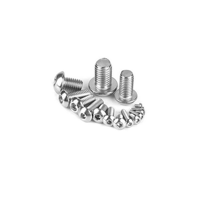 Tornillos y Tuercas Acero Inoxidable 250PCS M2 M2.5 M3 M4